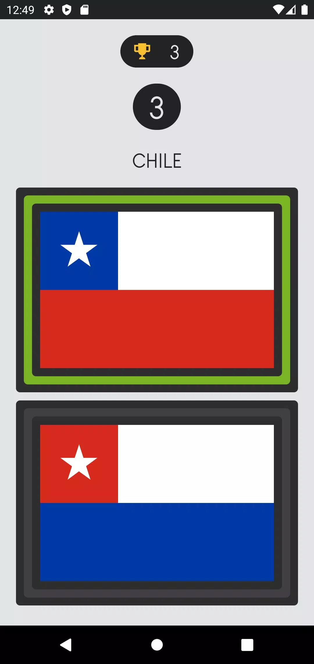 Schermata Flag vs Flag 3