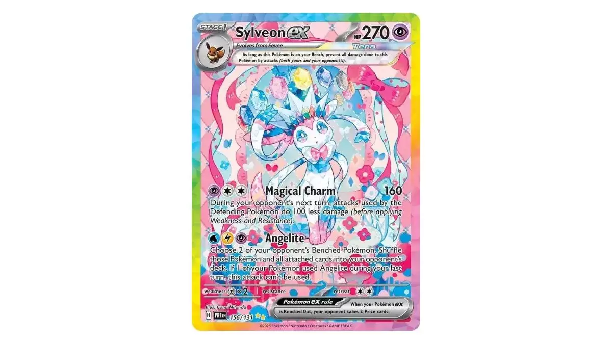 Prismatische Entwicklung Sylveon EX