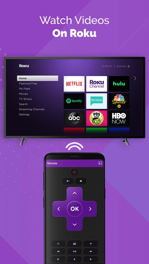 Remote Control for Roku TV Ảnh chụp màn hình 3