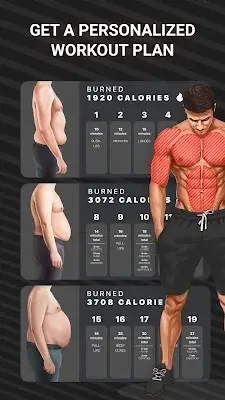 Workout Planner Muscle Booster ဖန်သားပြင်ဓာတ်ပုံ 1