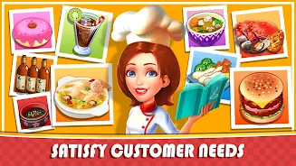 Schermata Cooking Rush - Chef game 1