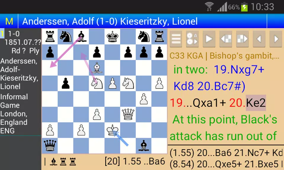 Stockfish Chess Engine (OEX) Ảnh chụp màn hình 2