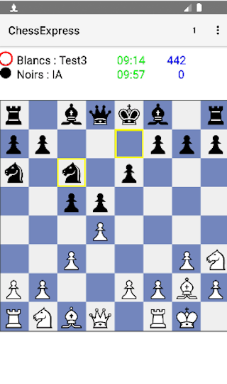 ChessExpress Echecs en ligne 스크린샷 1