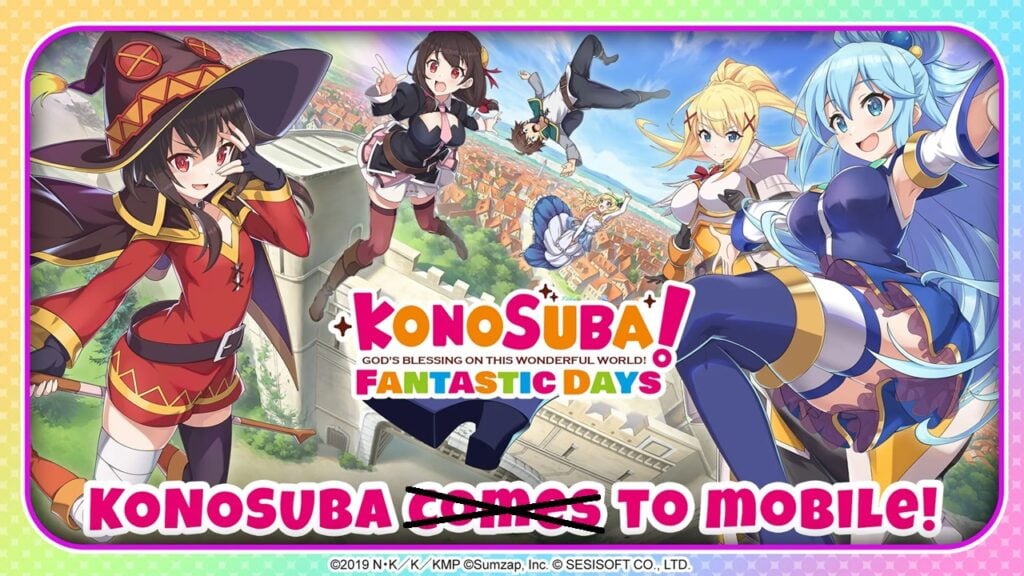 Konosuba: Fantastic Days está desligando com uma versão offline em potencial