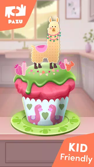 Cupcake maker cooking games Schermafbeelding 2