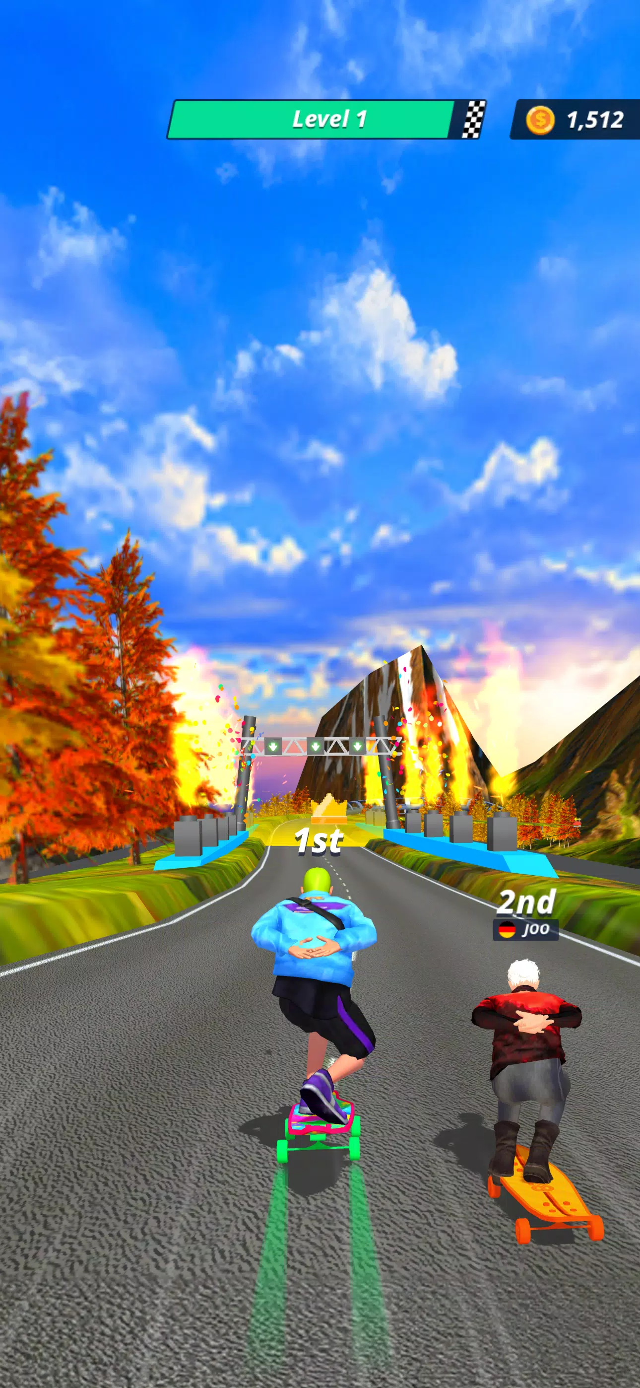 Downhill Racer Скриншот 2