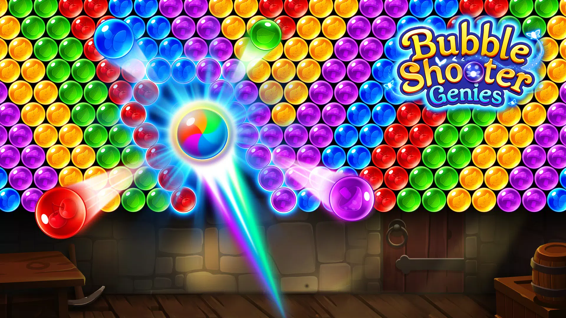 Bubble Shooter Genies ภาพหน้าจอ 2