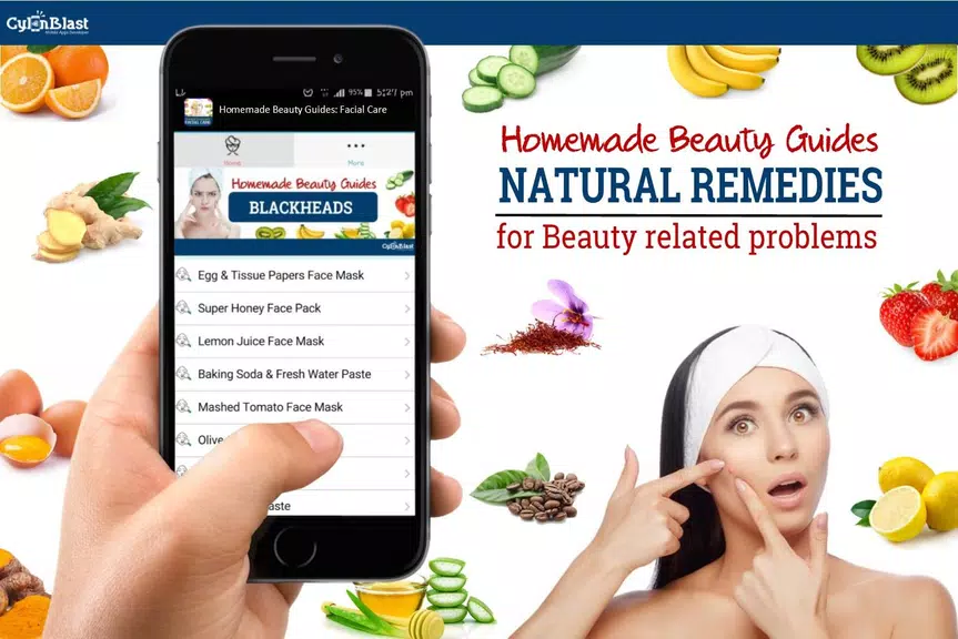 Homemade Beauty: Facial Care স্ক্রিনশট 1