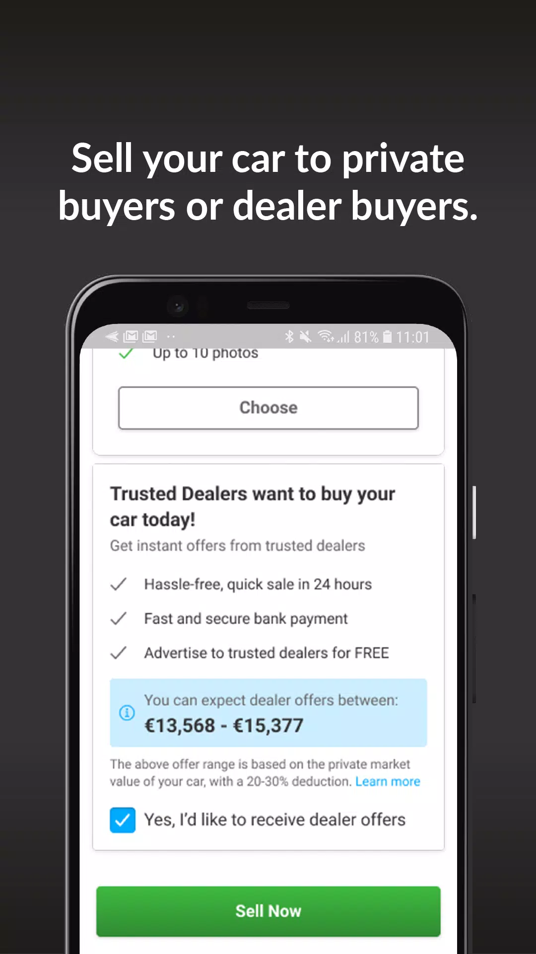 DoneDeal ภาพหน้าจอ 3