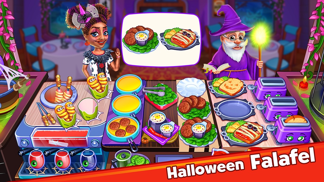 Halloween Madness Kochspiel Screenshot 1