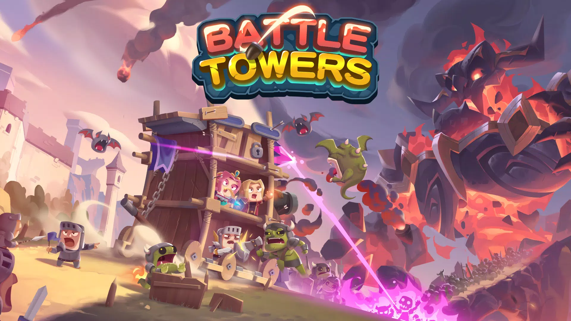 Battle Towers स्क्रीनशॉट 0