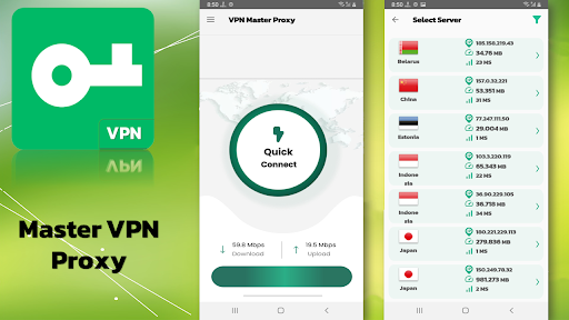 VPN Proxy Master Pro Captura de pantalla 0