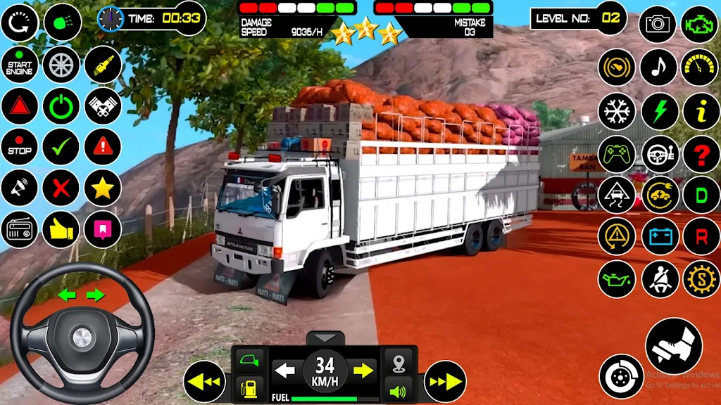 US Mud Truck Transport Game 3D應用截圖第1張