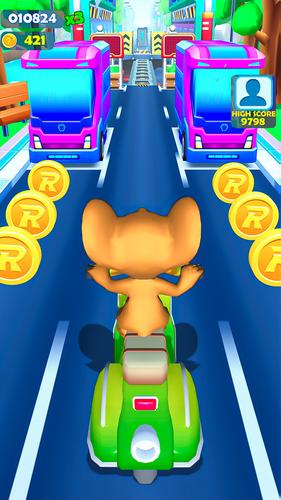 Cat Run : Tom Subway Runner 3D Screenshot 0