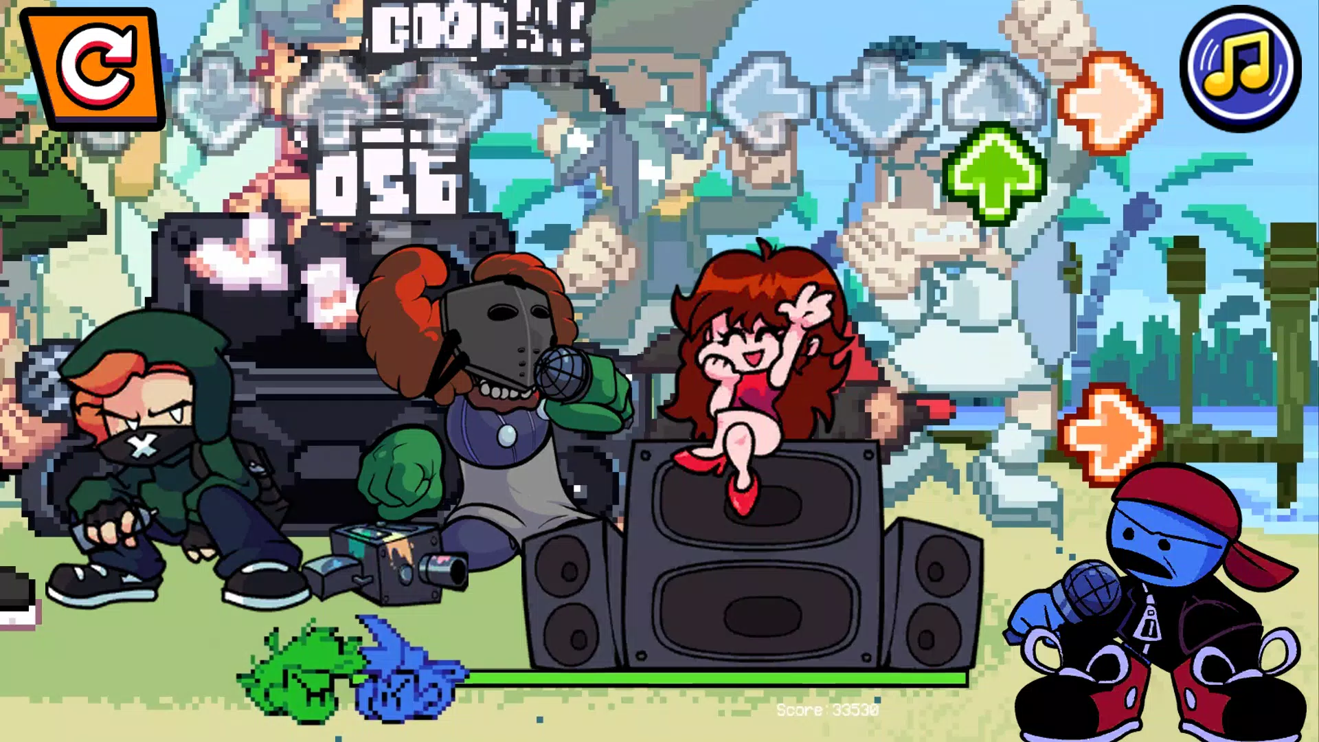 FNF Battle Beat : Full Mod Captura de pantalla 3