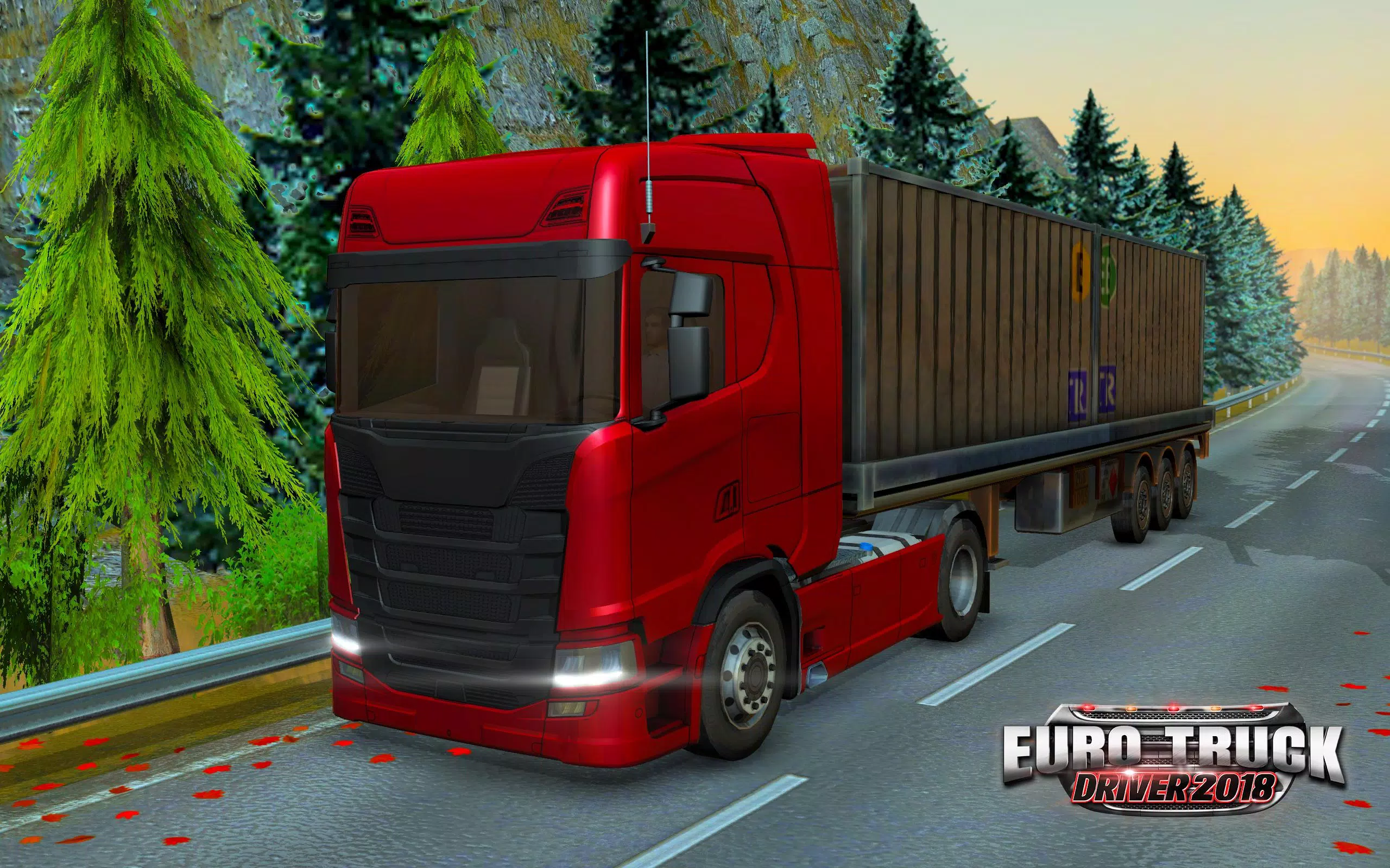 Euro Truck Driver 2018 Capture d'écran 0
