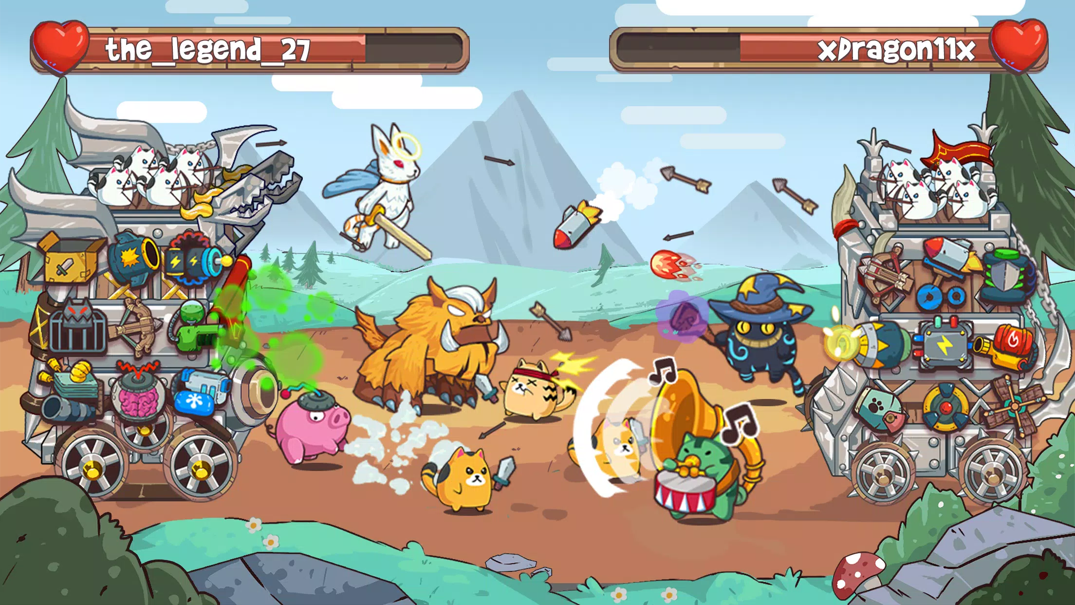 CatnRobot Idle TD: Battle Cat ဖန်သားပြင်ဓာတ်ပုံ 2