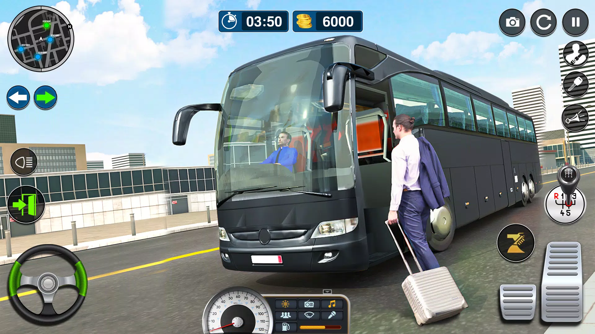 City Bus Steer Challenge Tangkapan skrin 1