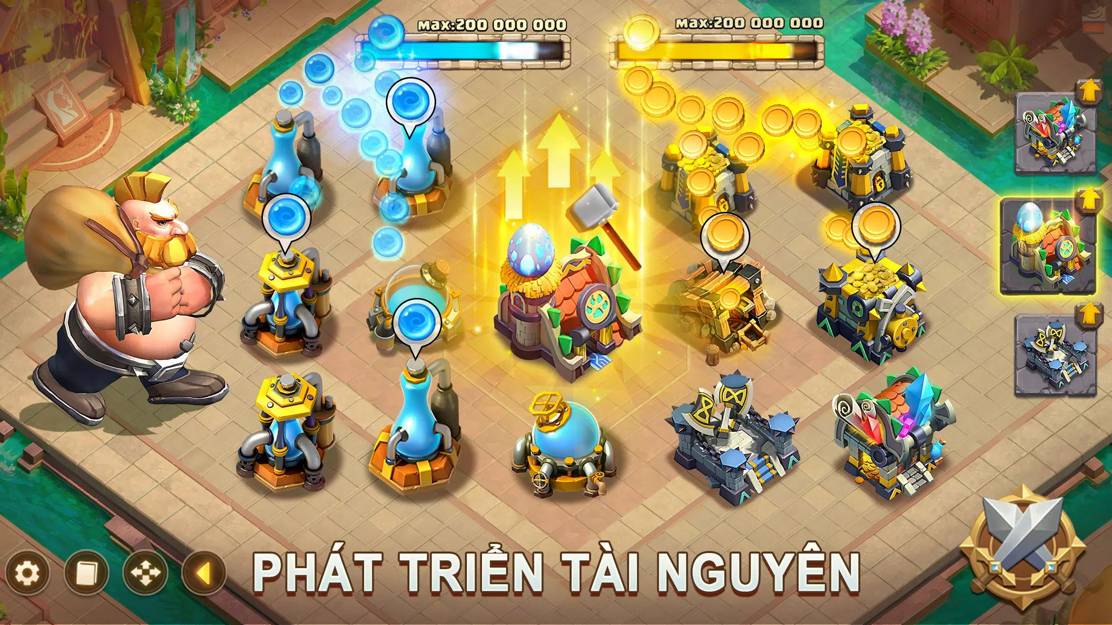 Schermata CastleClash:Quyết Chiến-Gamota 1