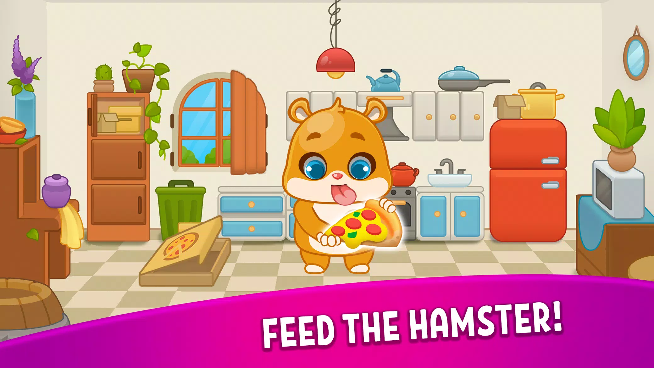 Hamster House: Kids Mini Games 스크린샷 1