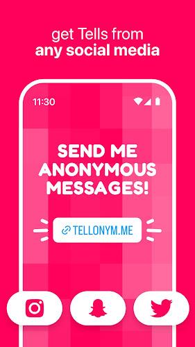 Tellonym: Anonymous Q&A Ảnh chụp màn hình 1