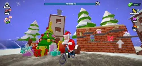 Santa Bike Master應用截圖第0張