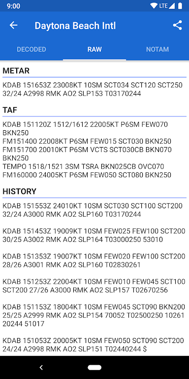 Avia Weather – METAR & TAF Mod Captura de pantalla 2