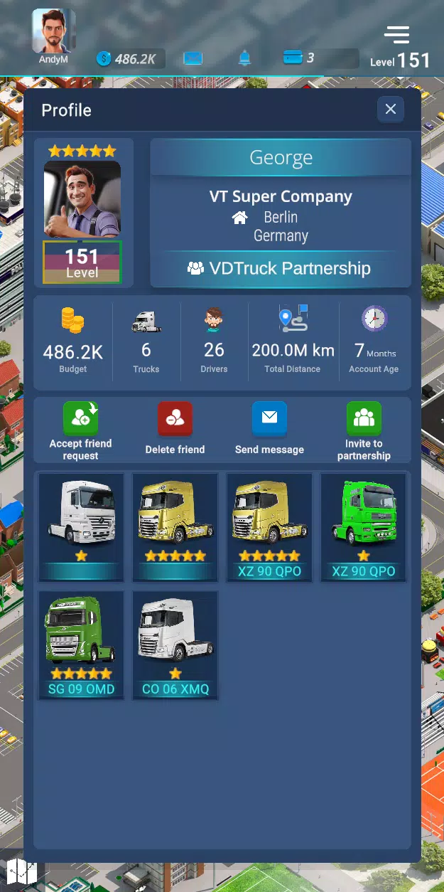Virtual Truck Manager 3 Ảnh chụp màn hình 2