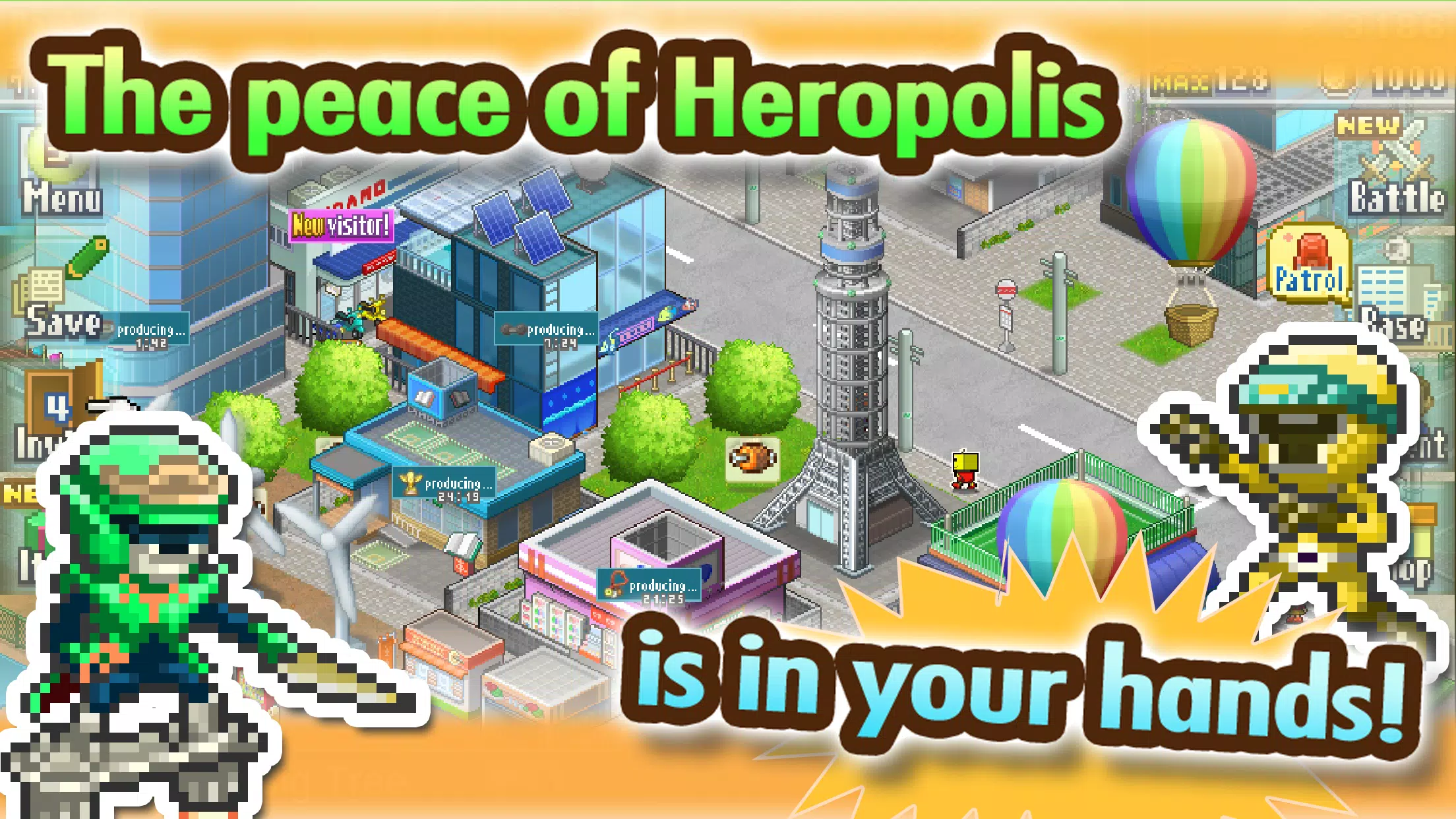 Legends of Heropolis 스크린샷 3