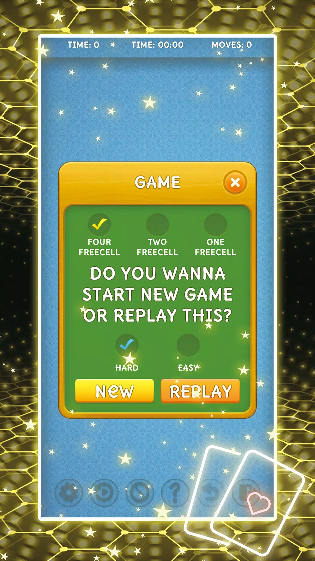 EasyCell Solitaire Game Screenshot 3