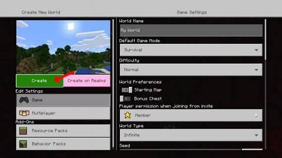Splitscreen pada Minecraft