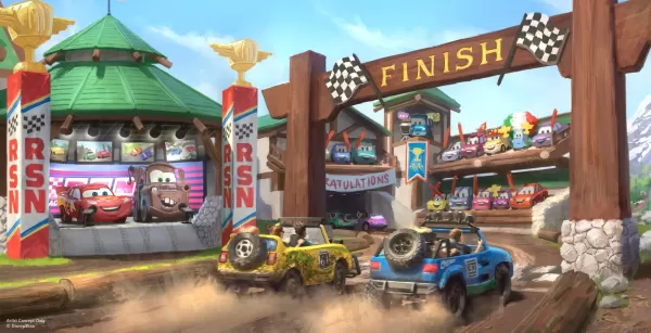 Concept art de Piston Peak National Park