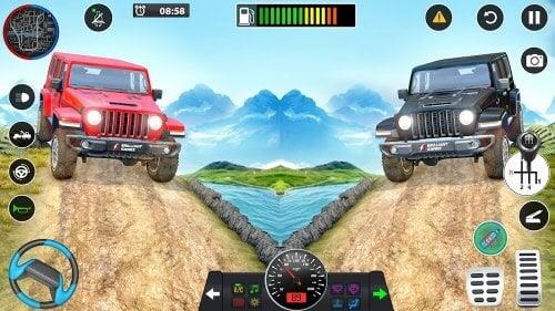 Offroad Jeep Driving Games 3D Ekran Görüntüsü 1