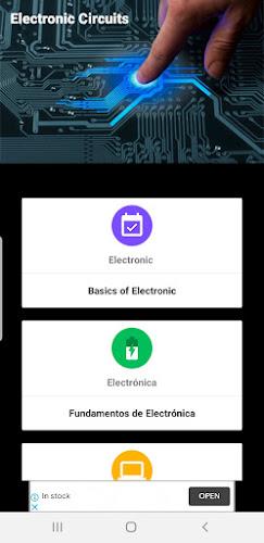 Electronics Circuits ภาพหน้าจอ 1