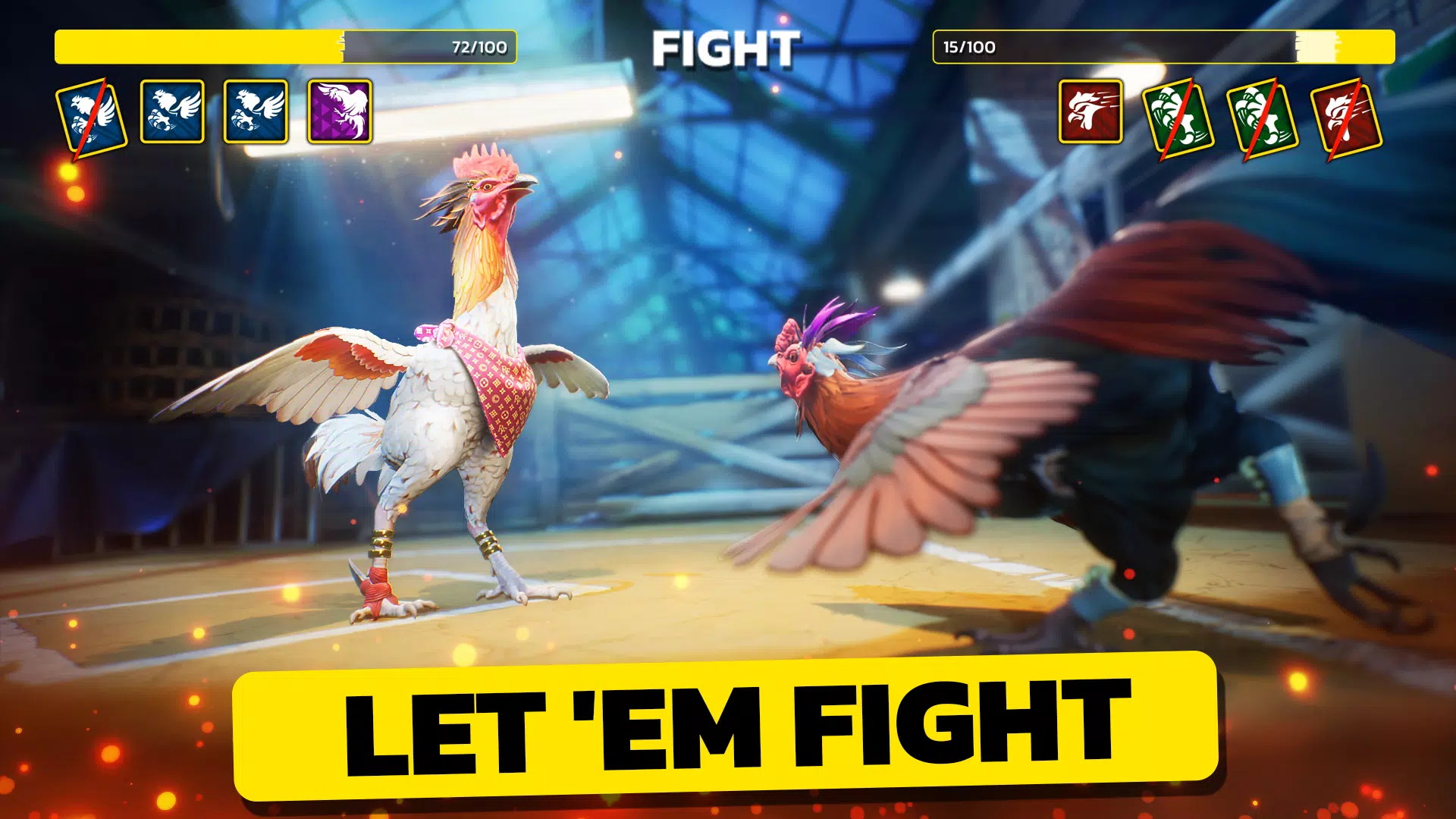 Rooster Fights Captura de pantalla 0