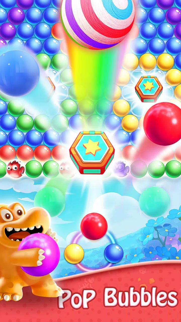 Bubble Shooter - Dino Match应用截图第1张