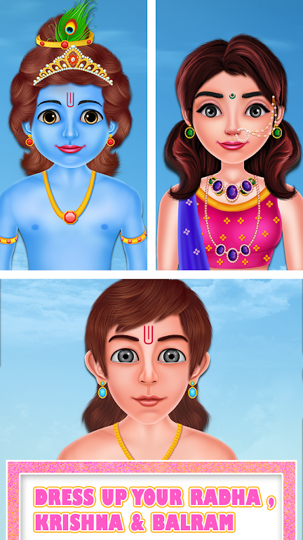 Cute Radha Fashion Makeover Ảnh chụp màn hình 2