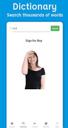 Sign Language ASL Pocket Sign Captura de tela 2