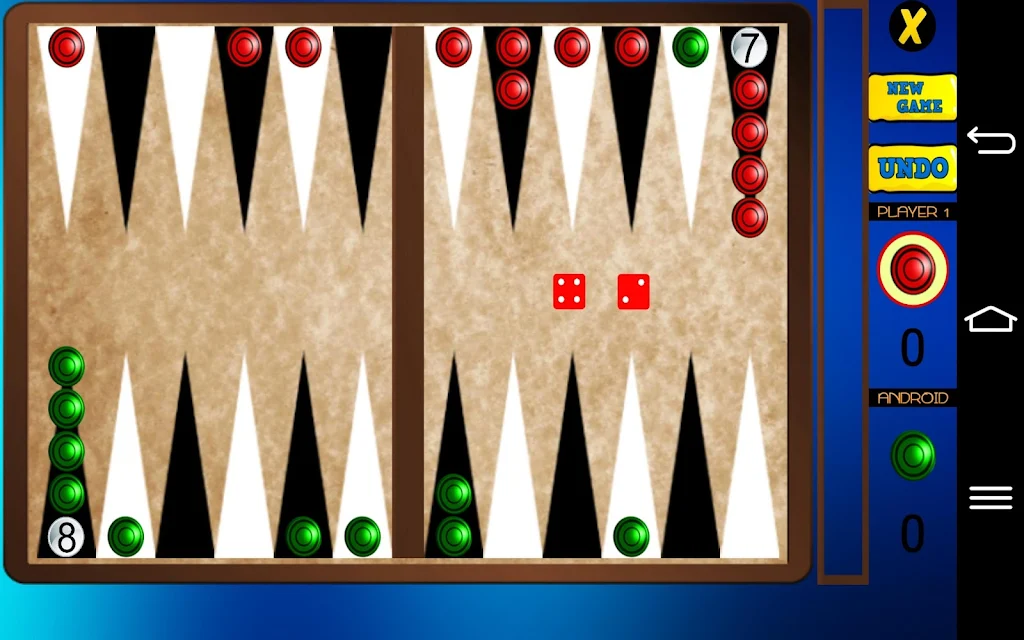 Narde - Long Backgammon by Clarka Apps Capture d'écran 2