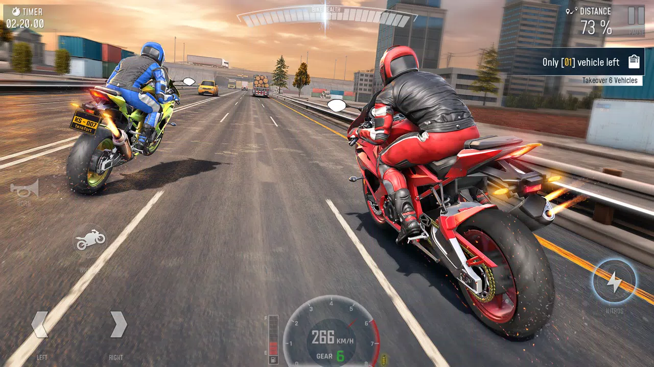 Rider 3D Bike Racing Games Tangkapan skrin 3