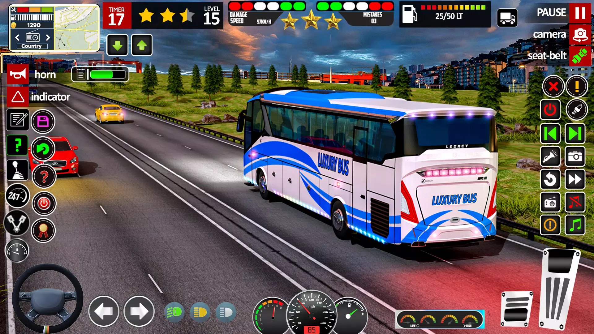 Bus Games City Bus Simulator ဖန်သားပြင်ဓာတ်ပုံ 2