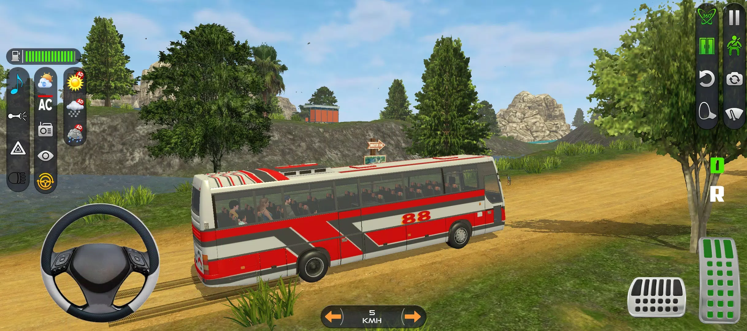 Offroad Bus: Coach Bus Driving ဖန်သားပြင်ဓာတ်ပုံ 2