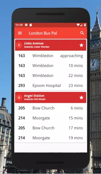 London Bus Pal: Live arrivals Zrzut ekranu 2