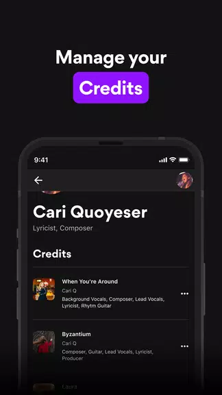 Musixmatch Pro for Artists Ảnh chụp màn hình 3