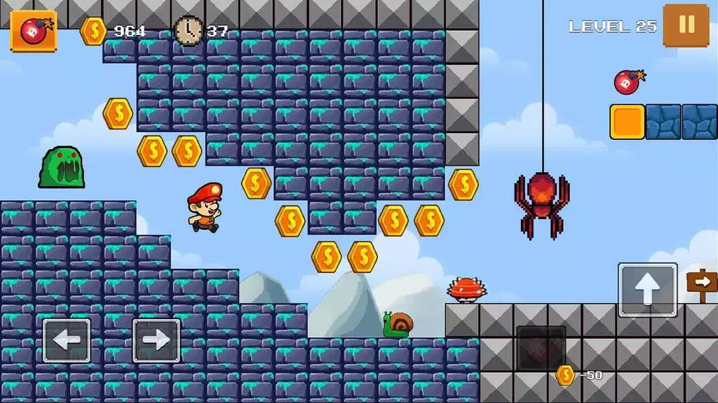 Super Dan's World - Run Game Zrzut ekranu 3