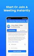 Video Meet: Video Conferencing應用截圖第2張