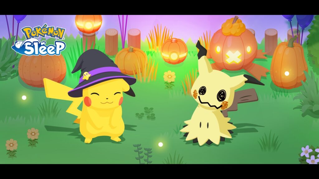 Pokémon Sleep Haunts with Halloween Sweetness