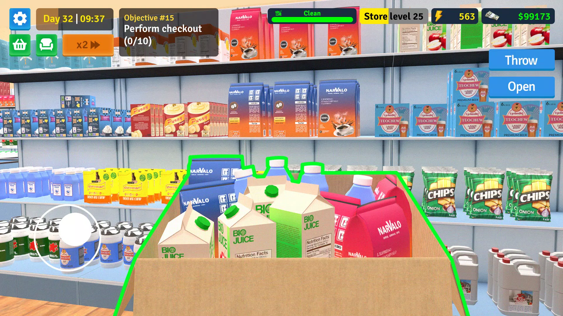 Supermarket Simulator Store应用截图第0张