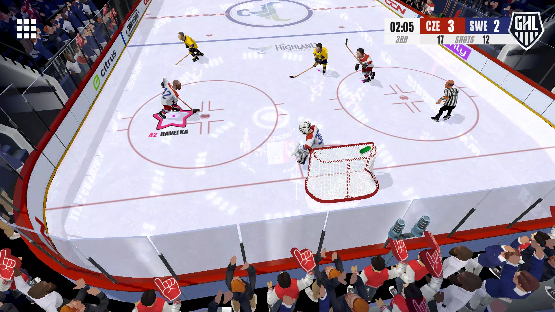 Hockey Clash Captura de tela 0