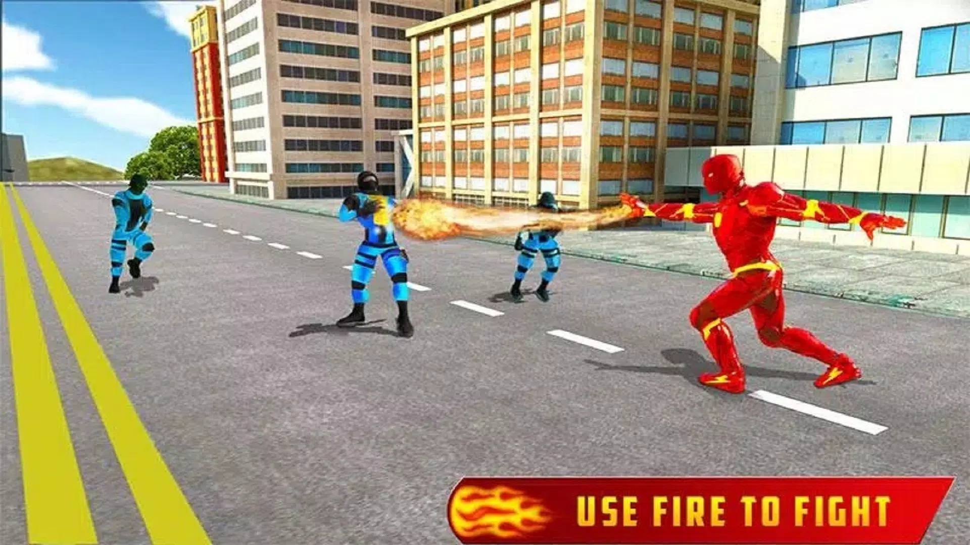 Fire Hero Robot Transform Game स्क्रीनशॉट 3